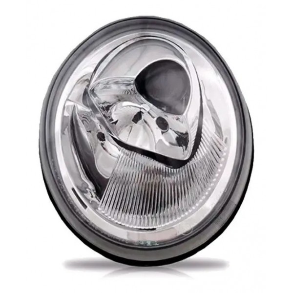 Farol Dianteiro New Beetle 1998 A 2005 Cromado Mega Desconto