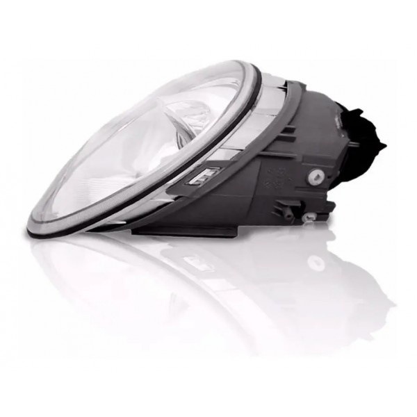 Farol Dianteiro New Beetle 1998 A 2005 Cromado Mega Desconto