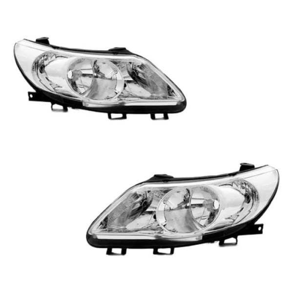 Par Farol Voyage G5 2009 2010 2011 2012 Foco Duplo Cromado