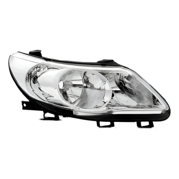 Par Farol Gol G5 2009 2010 2011 2012 Foco Duplo Cromado