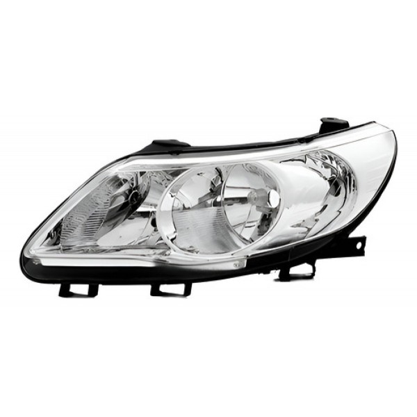 Par Farol Gol G5 2009 2010 2011 2012 Foco Duplo Cromado