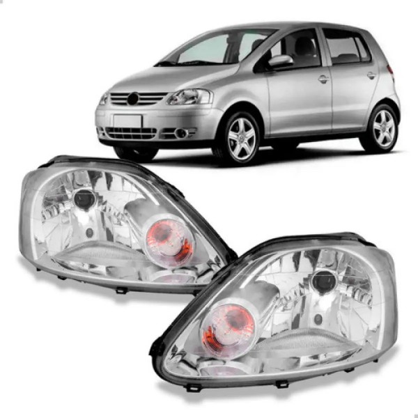 Par Farol Fox 2004 2005 2006 2007 Foco Simples