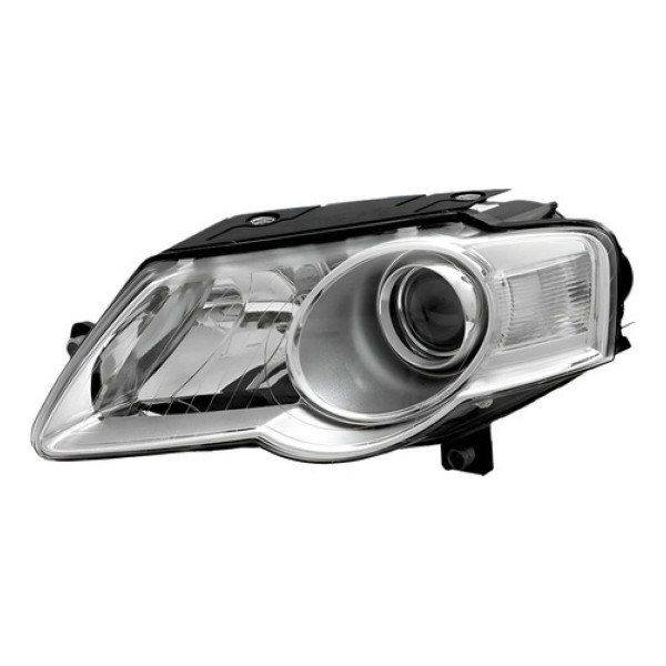 Farol Passat 2008 2009 2010 2011 Eletrico Com Motor Cromado