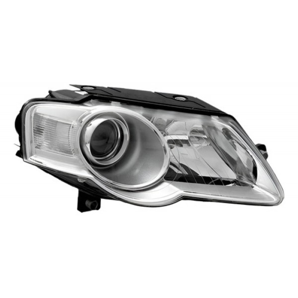 Farol Passat 2008 2009 2010 2011 Eletrico Com Motor Cromado