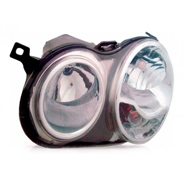 Farol Polo Hatch Sedan 2003 2004 2005 2006 Cromado Oferta