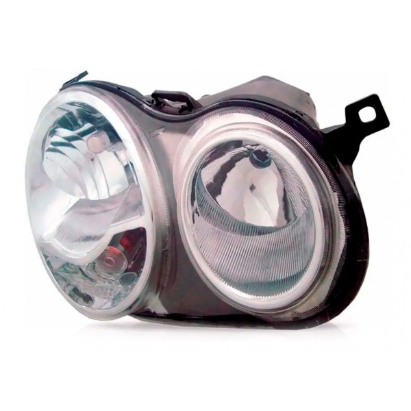 Farol Polo Hatch Sedan 2003 2004 2005 2006 Cromado Oferta