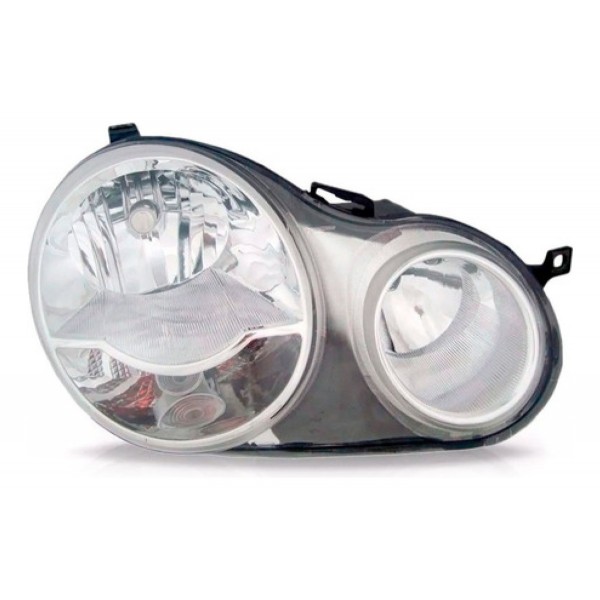Farol Polo Hatch Sedan 2003 2004 2005 2006 Cromado Oferta