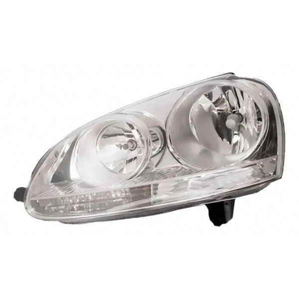 Farol Jetta 2007 2008 2009 Cromado