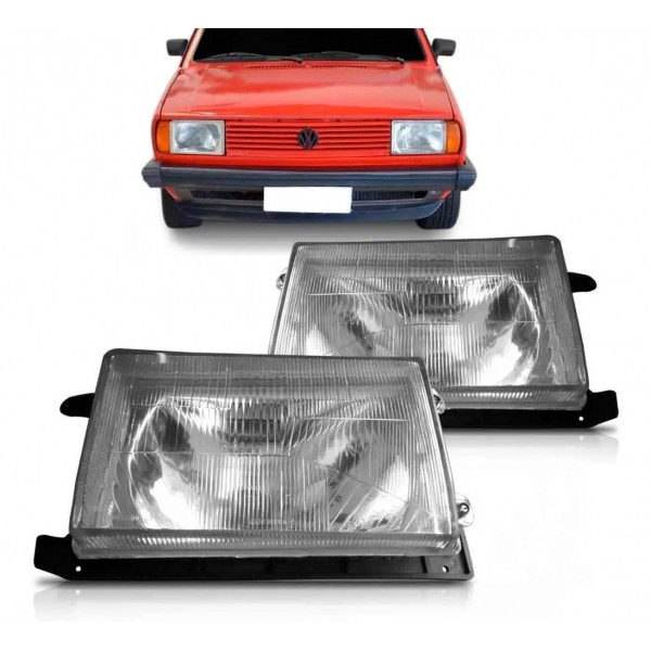 Farol Gol 1985 1986 Foco Simples Motor Á Agua