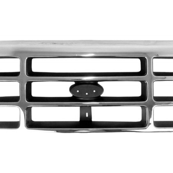 Grade Radiador F1000 1997 Ate 1999 Cromado