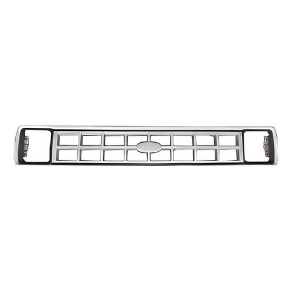 Grade Radiador F1000 1985 A 1992 C/ Aro Preto (plastico)