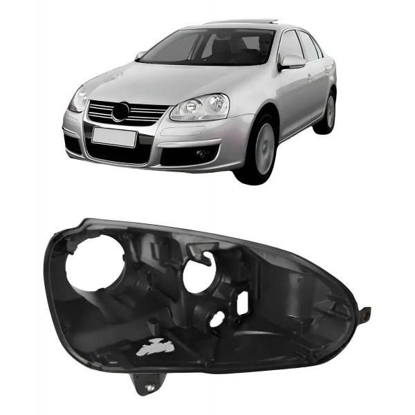 Aro Carcaça Farol Vw Jetta 2007 2008 2009 2010