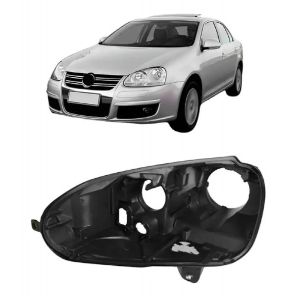 Aro Carcaça Farol Vw Jetta 2007 2008 2009 2010