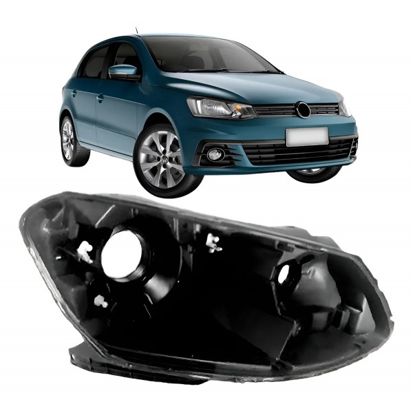 Carcaça Farol Dianteiro Gol Gvii  2016 2017 2018