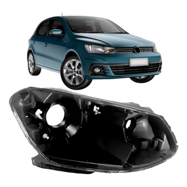 Carcaça Farol Dianteiro Gol Gvii  2016 2017 2018