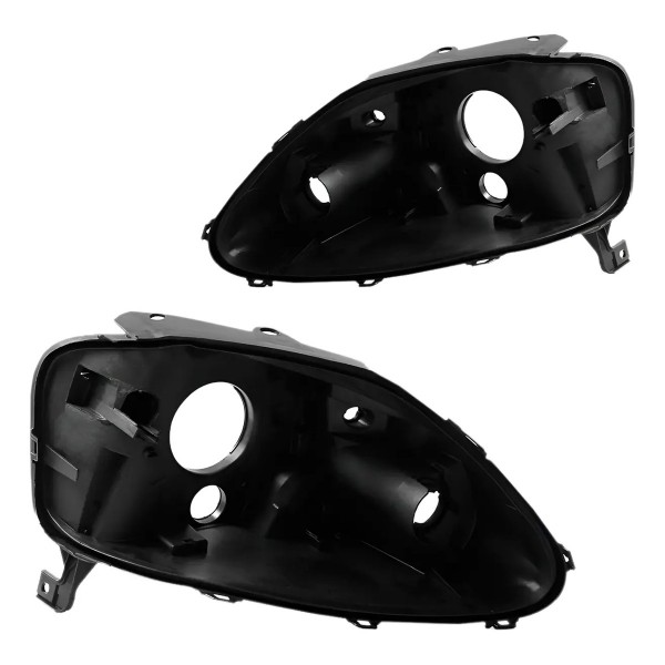 Par Reparo Carcaça Farol Dianteiro Fox 04/09 Simples Oferta Ambos Lados