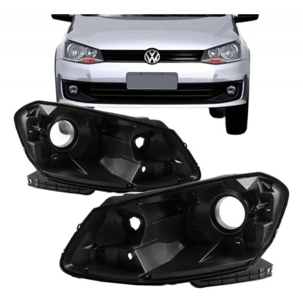 Carcaça De Farol Gol G6 2013 2014 2015 2016