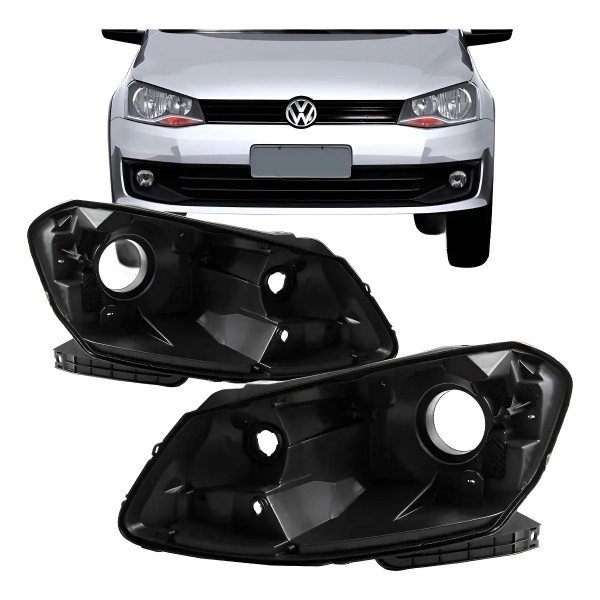Carcaça De Farol Gol G6 2013 2014 2015 2016