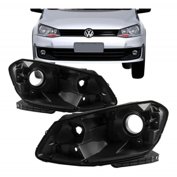 Carcaça De Farol Gol G6 2013 2014 2015 2016
