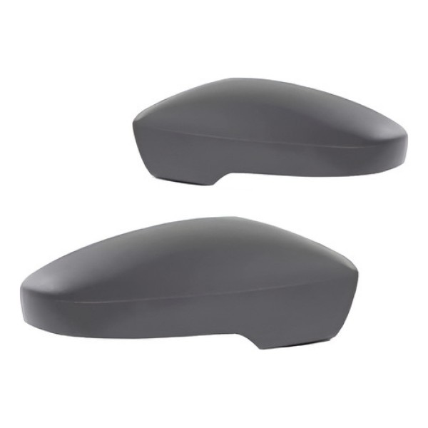 Par Capa Retrovisor Jetta Highline Comfortline 2011 A 2018 Preto