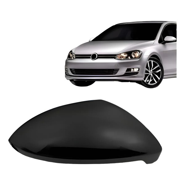 Capa Retrovisor Golf 2014 2015 2016 Com Furo Pisca Primer