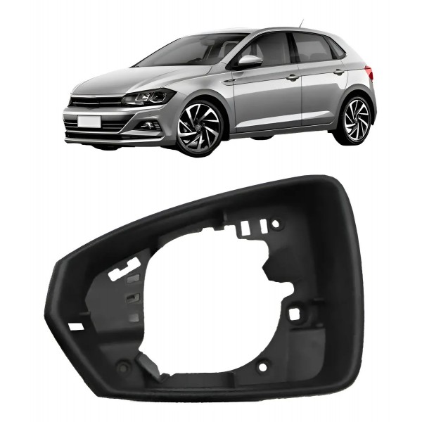 Aro Retrovisor Polo E Virtus 2017 18 19 A 2021 C/ Furo Pisca