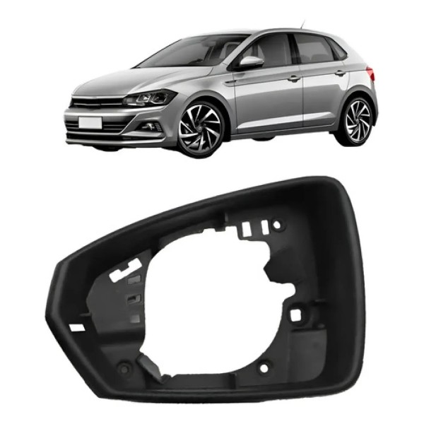 Aro Retrovisor Polo E Virtus 2017 18 19 A 2021 C/ Furo Pisca