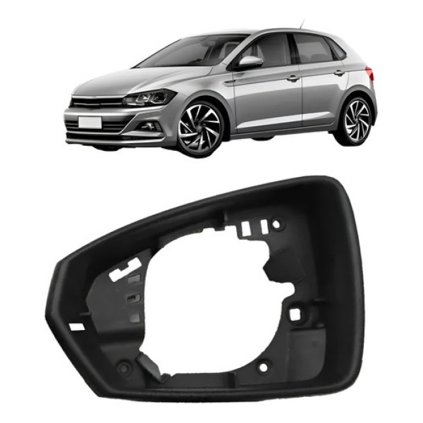 Aro Retrovisor Polo E Virtus 2017 18 19 A 2021 C/ Furo Pisca