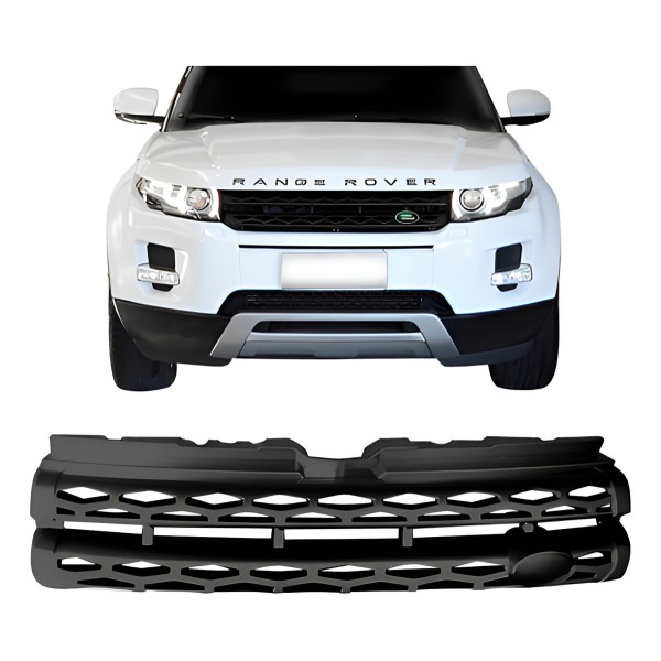 Grade Radiador Evoque Pure/prestige Evoque 2014 A 2015 Preto Preto