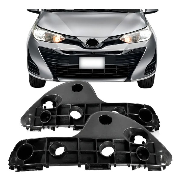 Suporte Parachoque Dianteiro Toyota Yaris 2018 2019