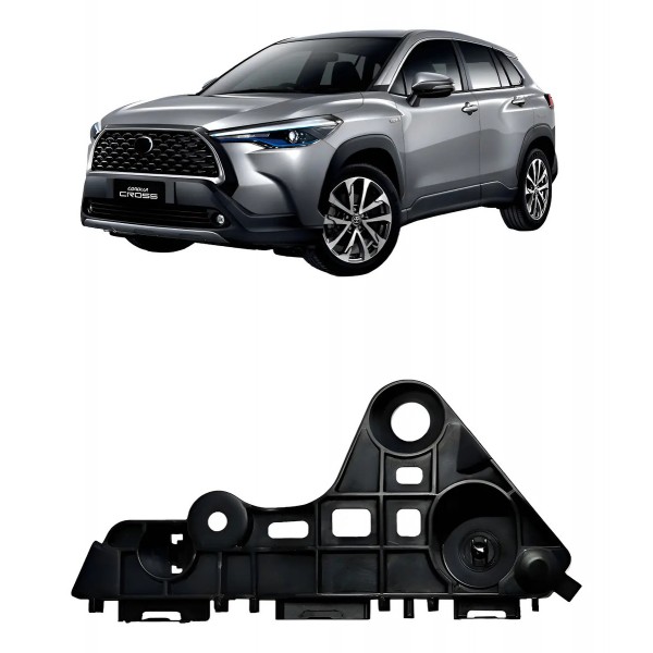 Suporte Guia Parachoque Dianteiro Corolla Cross 2021 A 2024