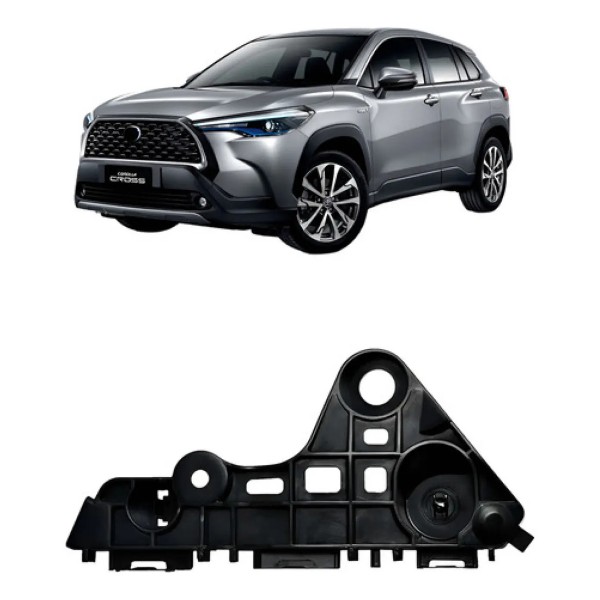 Suporte Guia Parachoque Dianteiro Corolla Cross 2021 A 2024