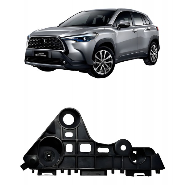 Suporte Guia Parachoque Dianteiro Corolla Cross 2021 A 2024
