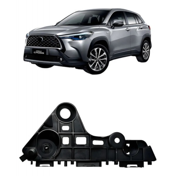 Suporte Guia Parachoque Dianteiro Corolla Cross 2021 A 2024