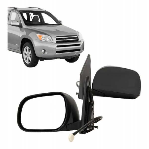 Retrovisor Rav4 2006 A 2008 Elétrico Térmico Retrátil Pri