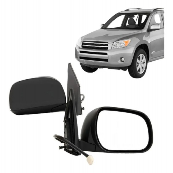 Retrovisor Rav4 2006 A 2008 Elétrico Térmico Retrátil Pri