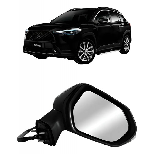 Retrovisor Elétrico C/ Pisca Retrátil Corolla Cross 21 A 2
