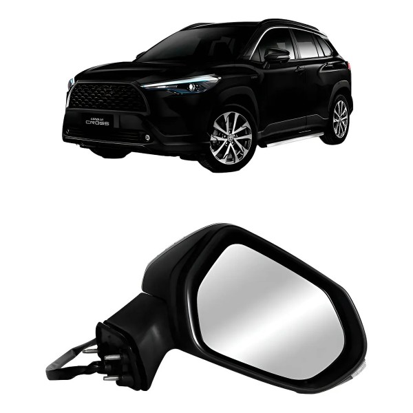 Retrovisor Elétrico C/ Pisca Retrátil Corolla Cross 21 A 2