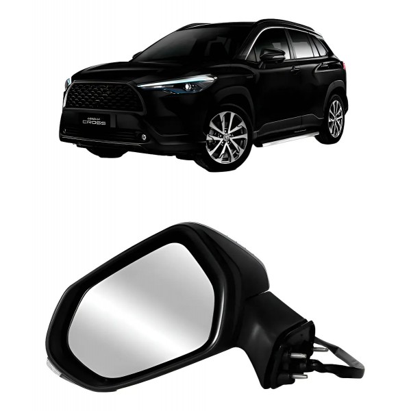 Retrovisor Elétrico C/ Pisca Retrátil Corolla Cross 21 A 2