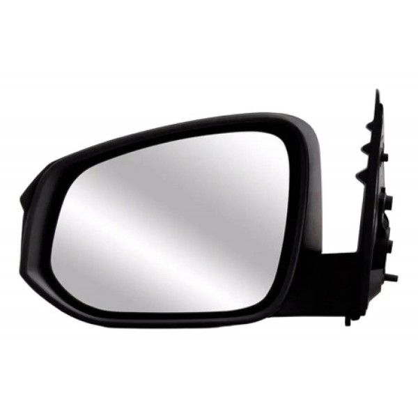 Par Retrovisor Hilux 2016 2017 18 A 2023 Fixo C/ Capa Preta