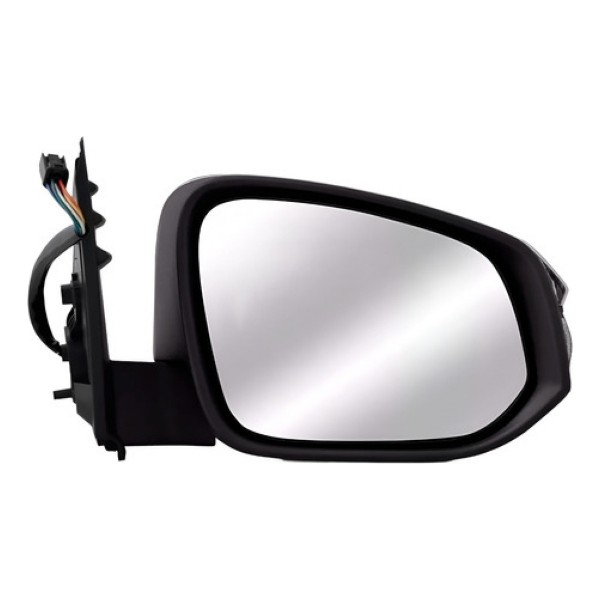 Retrovisor Elet Retratil C/pisca Capa Crom Hilux 2016 A 2021