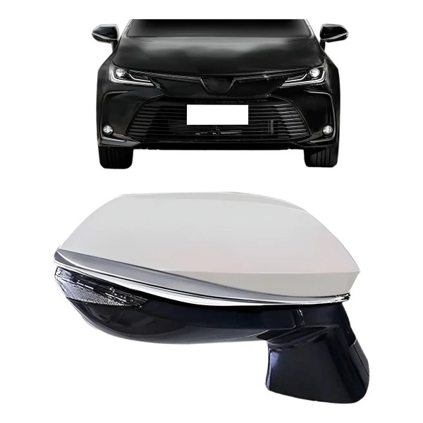 Retrovisor Eletrico Retratil Com Pisca Corolla 2020 A 2022