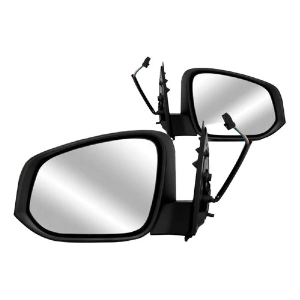 Par Retrovisor Hilux 2016 A 2021 Eletrico Sem Pisca Cromado