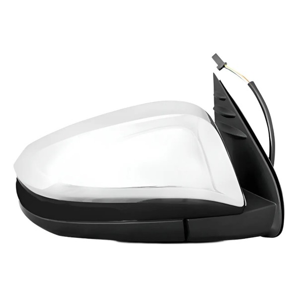 Retrovisor Hilux 2016 A 2021 Eletrico Sem Pisca Cromado