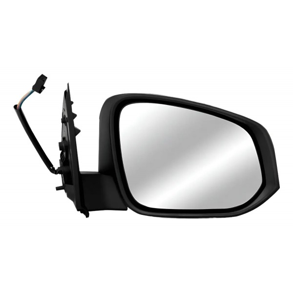 Retrovisor Hilux 2016 A 2021 Eletrico Sem Pisca Cromado