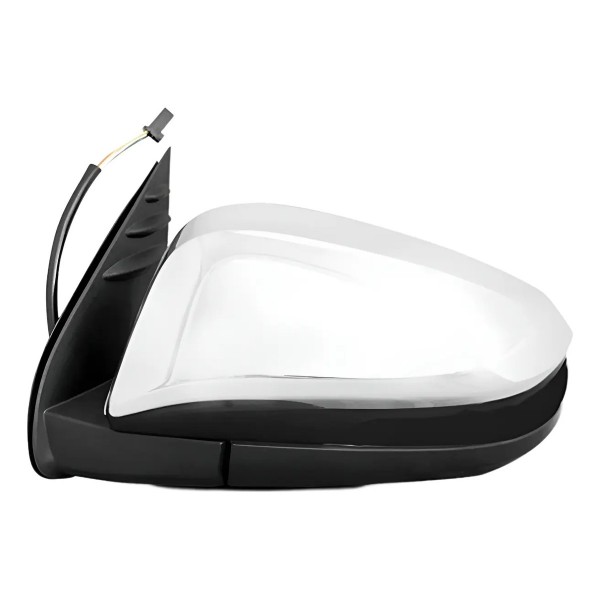 Retrovisor Hilux 2016 A 2021 Eletrico Sem Pisca Cromado