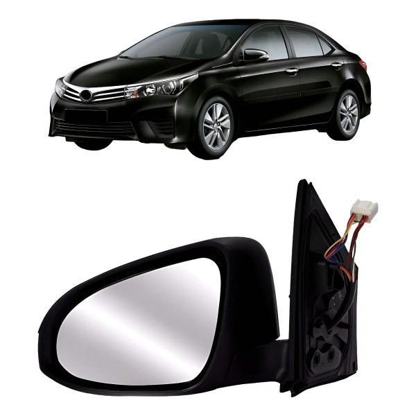 Retrovisor Corolla 2014 A 2019 Retrátil Elétrico C/ Pisca