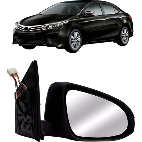 Retrovisor Corolla 2014 A 2019 Retrátil Elétrico C/ Pisca