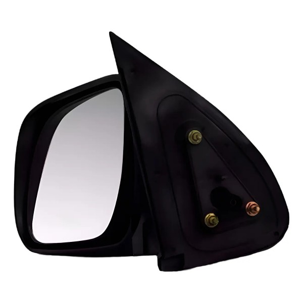 Par Retrovisor Hilux Sw4 Srv 05 06 07 08 09 10 11 Fixo Preto Direito + Esquerdo