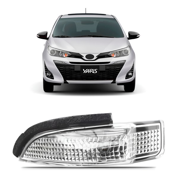 Pisca Retrovisor Yaris 2018 2019 2020 2021 2022 2023 2024